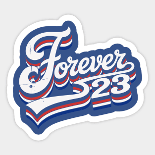 Forever 23 Cubs Shirt Ryne Sandberg Shirts FO23VER shirt Vintage Chicago Cubs Hall of Fame Sticker